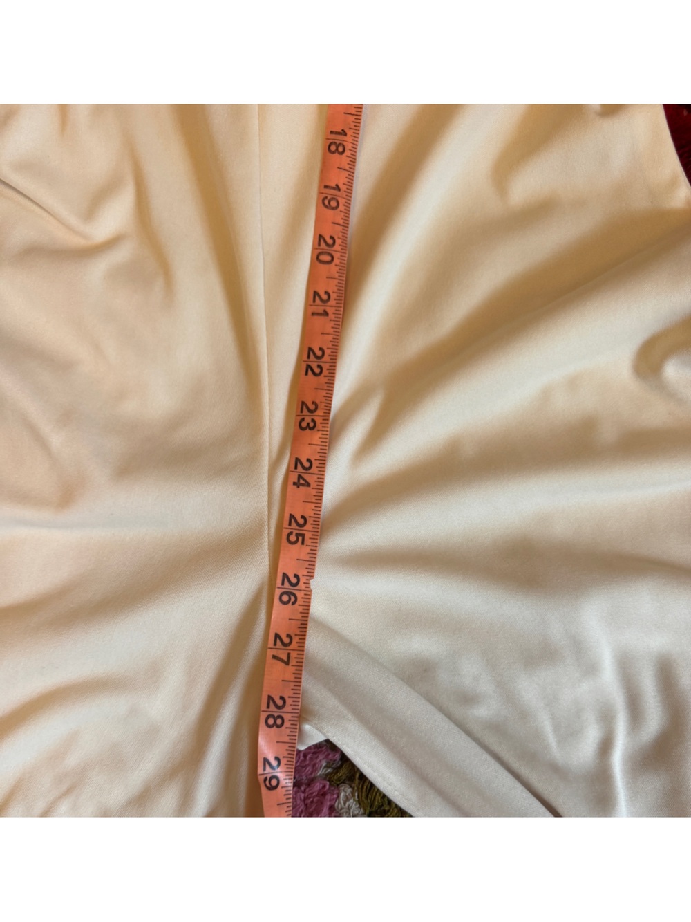 70s Vintage Cream Jumpsuit with Crochet Detailing Sz XS - Picture 9 of 11